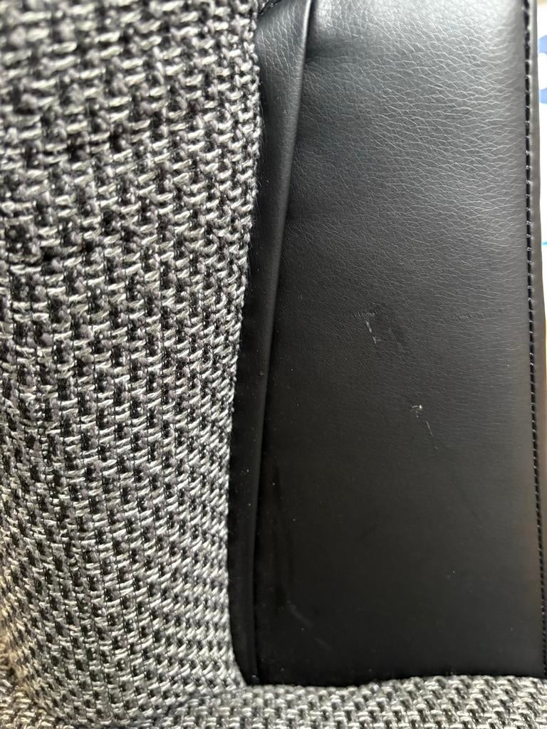 Grote grijze hoekbank, 4 jaar oud, zelf ophalen, Ophalen, Gebruikt