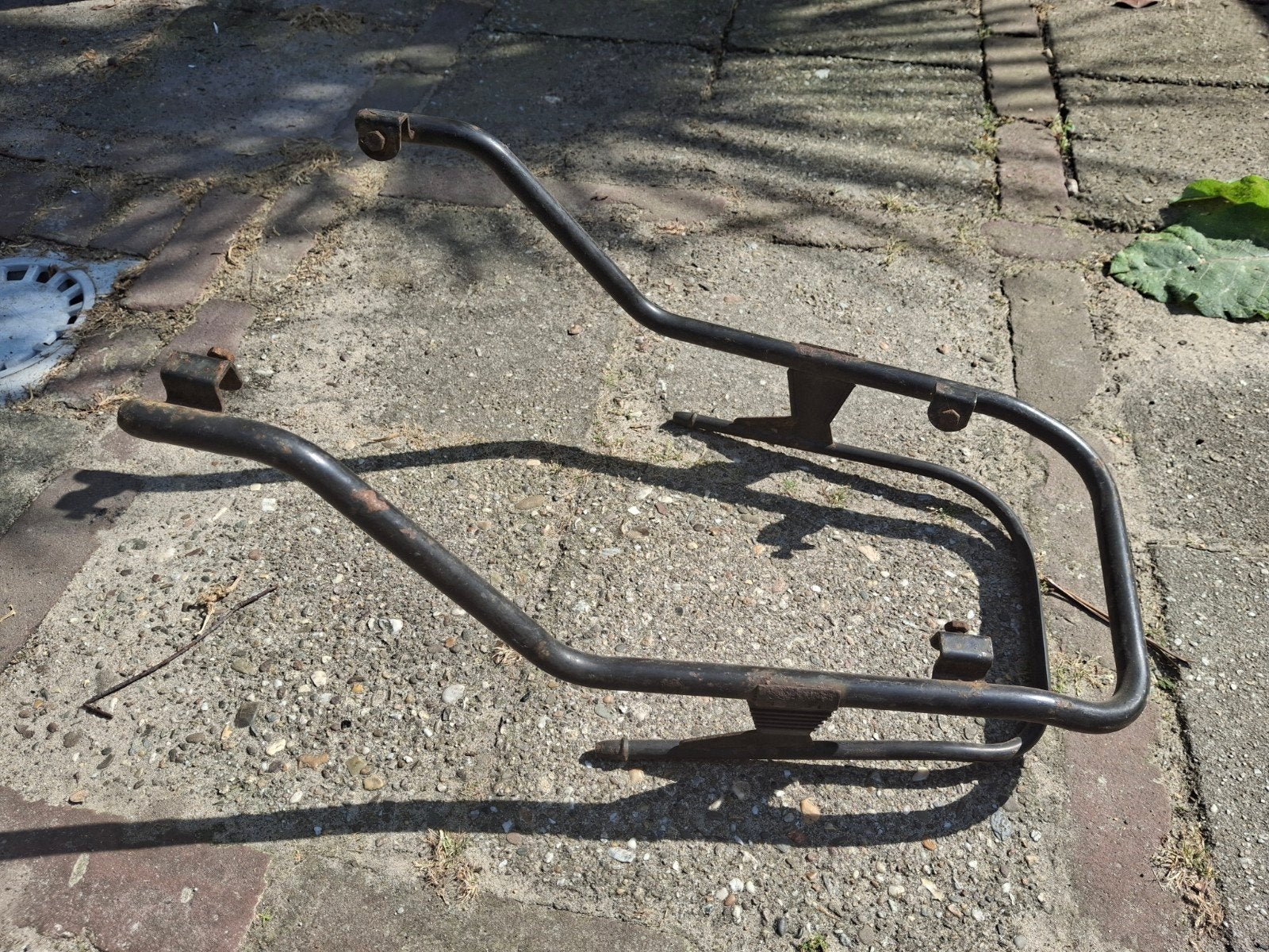 Piaggio Vespa windscherm en beugels pk p200 oldtimer, Ophalen, Gebruikt, Overige typen, Piaggio