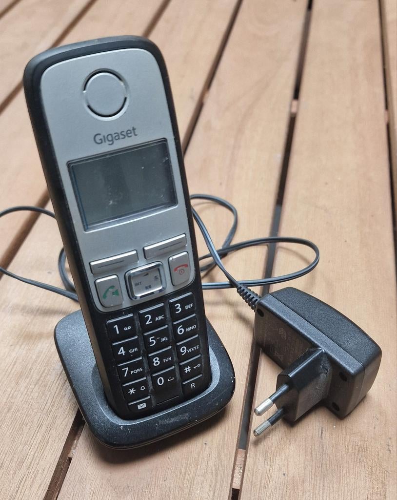 Siemens Gigaset A400 draadloze telefoon met lader, Telecommunicatie, Ophalen of Verzenden, Gebruikt, 1 handset