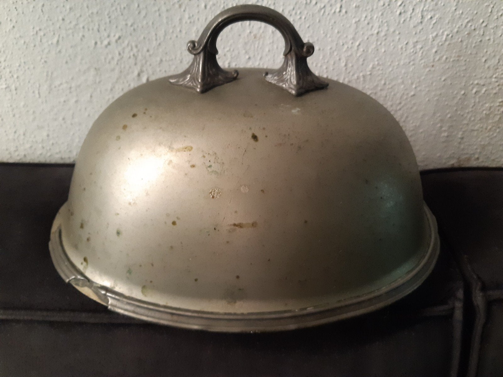 Mooie klassieke cloche  patina,sleets stoer brocante,sober, Ophalen of Verzenden