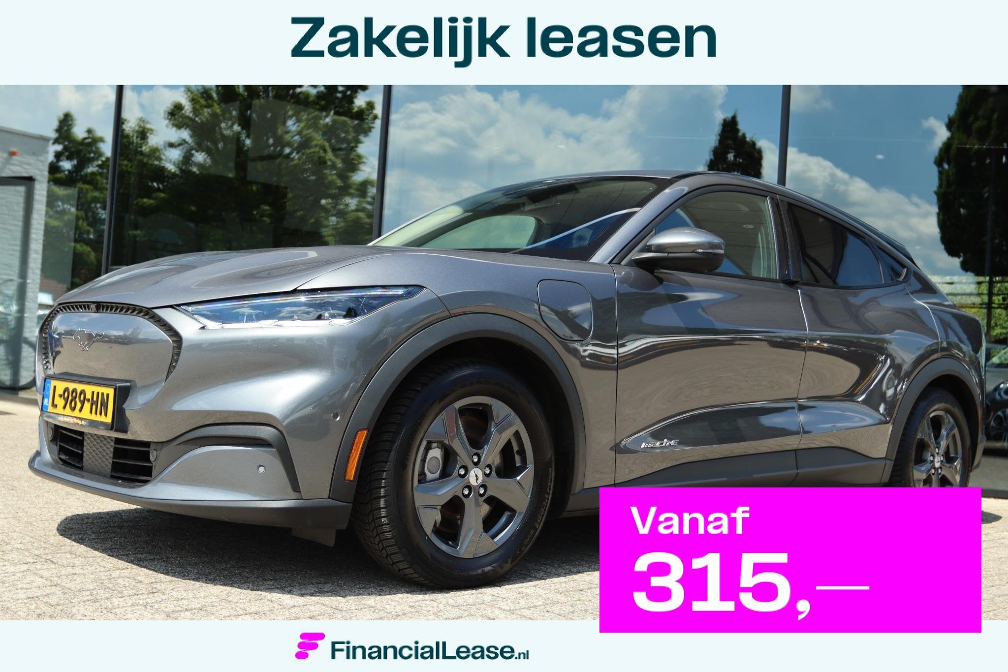 FORD MUSTANG MACH-E RWD 75 KWH SOH 95% | B&O | 360 CAMERA |, Automaat, Gebruikt, 750 kg, 258 pk