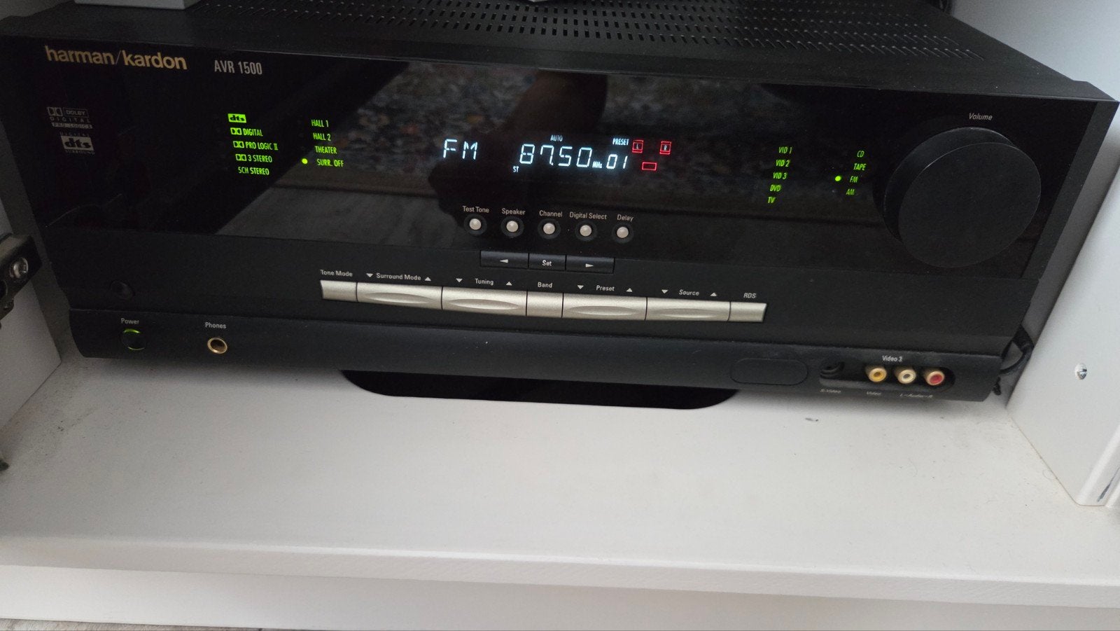 Harman/Kardon AVR 1500 Receiver - Goede Staat, Overige merken, Gebruikt, Ophalen of Verzenden, 60 tot 120 watt