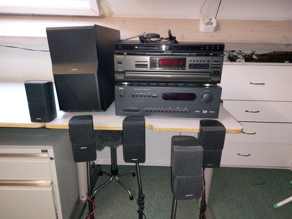 Complete Bose/NAD/Technics/Sony installatie, Ophalen, Gebruikt, Overige typen, Overige merken