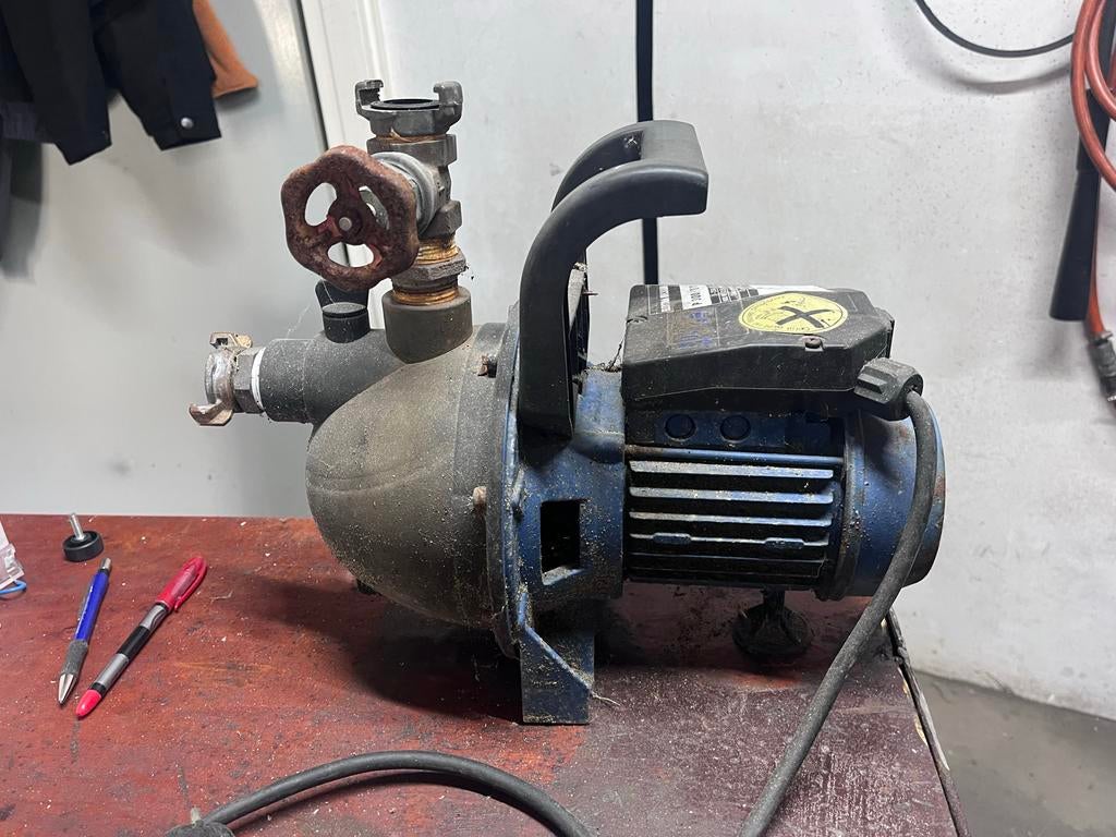 Elektra Beckum waterpomp P300/1100K - 900W, Ophalen of Verzenden, Gebruikt, Elektrisch, Beregeningspomp