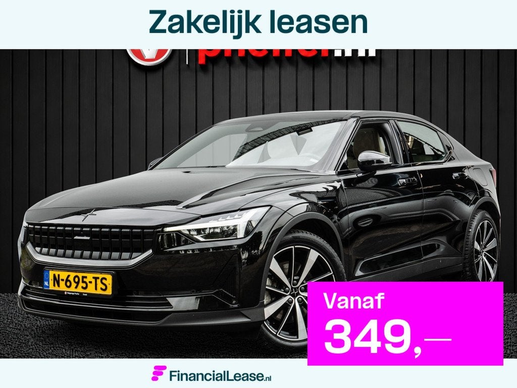 Polestar 2 Long Range Single Motor 78 kWh SOH 90% Trekhaak/, Polestar 2, Gebruikt, Beige, Met garantie (alle)