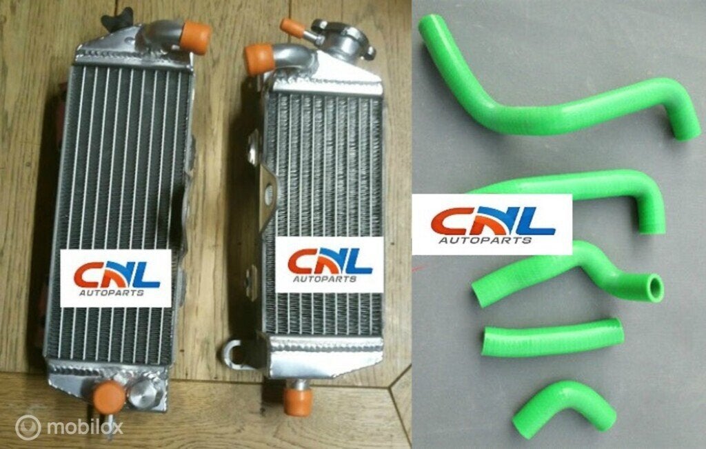Radiateur + slangen Kawasaki KDX200 KDX220 KDX 200 220, Nieuw, Ophalen of Verzenden