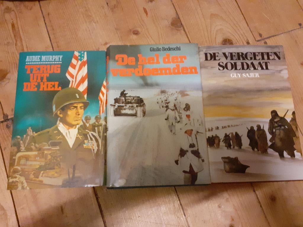 3 boeken WO2 (set6) samen €10,-, Ophalen of Verzenden, Tweede Wereldoorlog, Gelezen, Landmacht