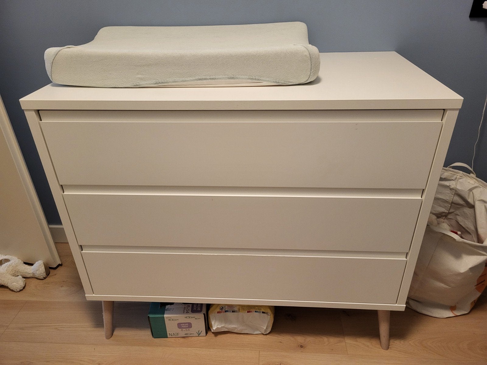 Commode Europe Baby Sterre - wit, Huis en Inrichting, Kasten | Ladekasten, Minder dan 100 cm, 100 tot 150 cm, 50 tot 75 cm, 3 of 4 laden