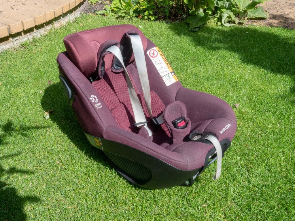Maxi-Cosi Pearl 360 autostoeltje authentic red, Verstelbare rugleuning, Gebruikt, 9 t/m 18 kg, Ophalen of Verzenden