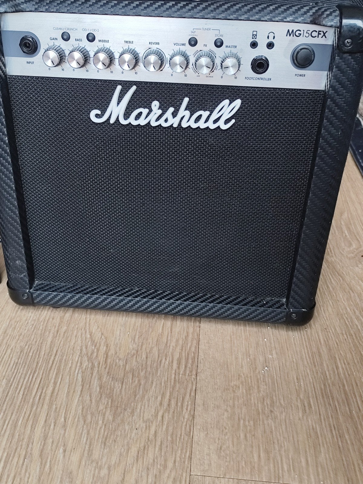 Marshall MG15CFX gitaarversterker, Ophalen, Gebruikt, Minder dan 50 watt