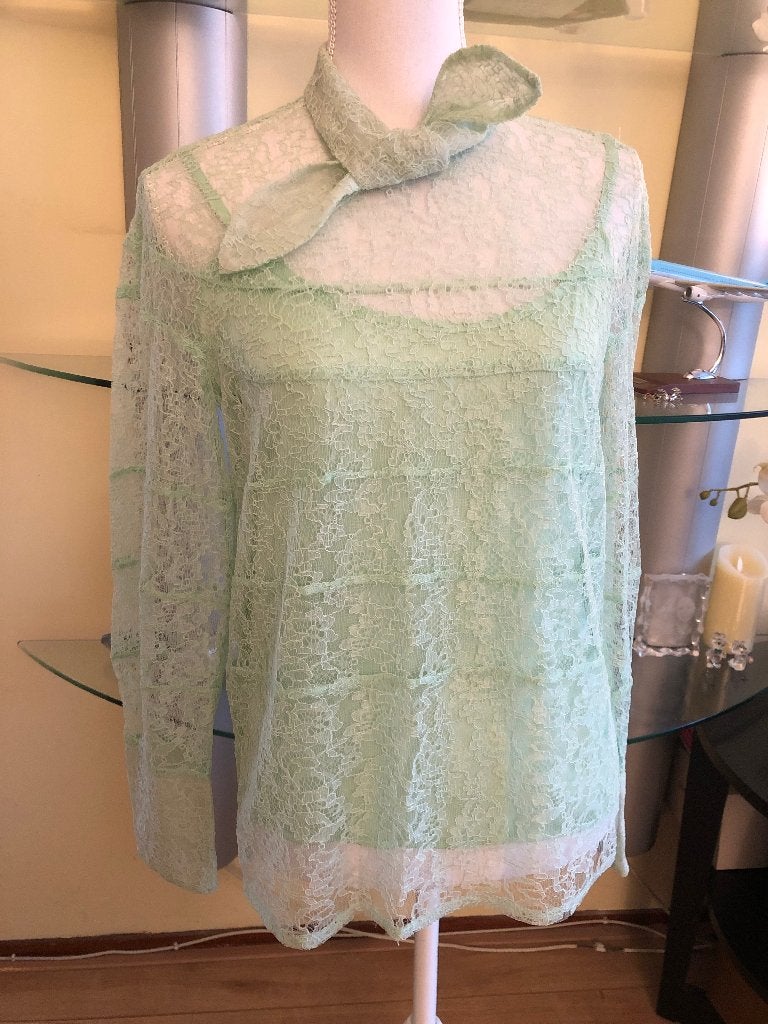 Blouse - Sandro, Verzenden, Zo goed als nieuw, Lange mouw, Maat 36 (S)
