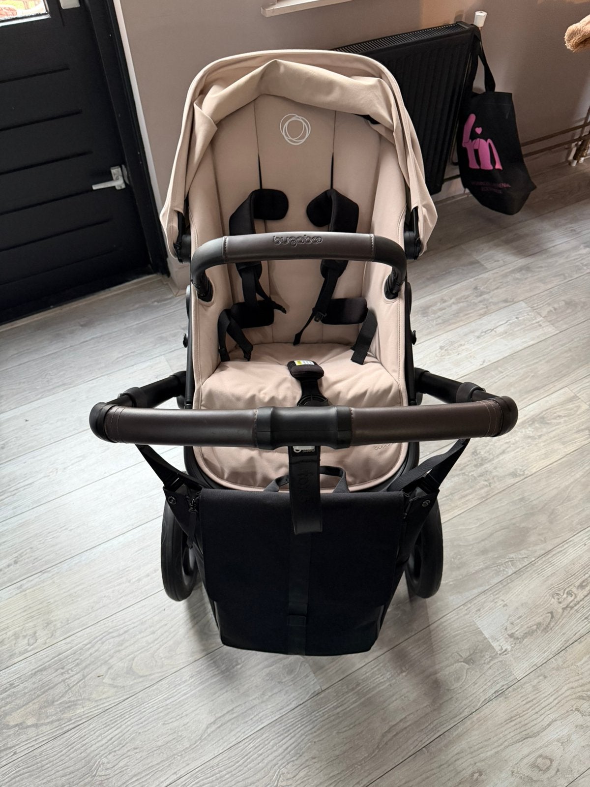 Bugaboo fox 5 kinderwagen 2 in 1 - black / desert taupe, Ophalen, Zo goed als nieuw, Bugaboo