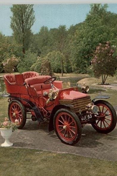 antieke auto's 3 gelopen kaarten, Ophalen of Verzenden, 1940 tot 1960, Gelopen, Noord-Brabant