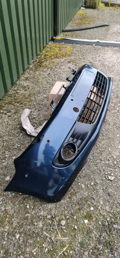 Golf 6 voorbumper Bluegraphit Pearl C5F, LC5F,, Ophalen, Gebruikt, Bumper, Volkswagen