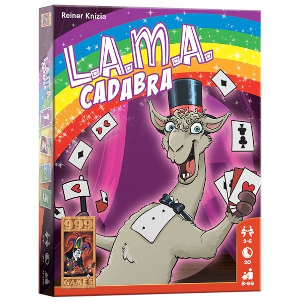 LAMA Cadabra 999 Games Kaartspel Nieuw, Hobby en Vrije tijd, Gezelschapsspellen | Kaartspellen, 999 Games, Nieuw, Ophalen of Verzenden