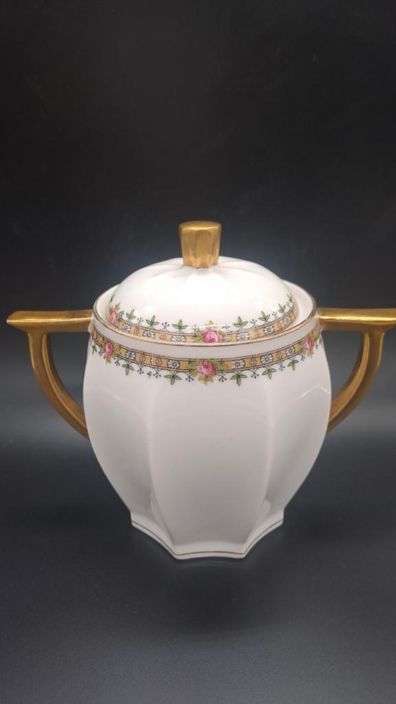 Robert Haviland Limoges Art Deco Suikerpot Jaren '30, Antiek en Kunst, Antiek | Porselein, Ophalen of Verzenden