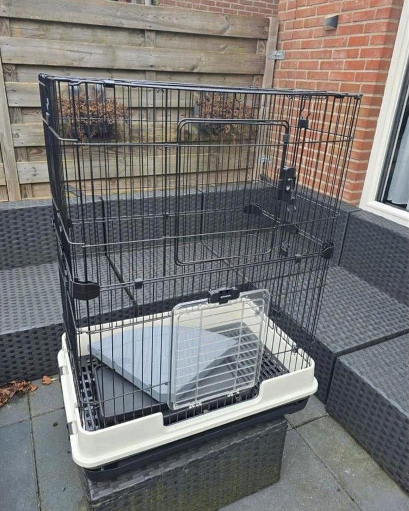 Knaagdieren fretten dieren kooi pawhut, Dieren en Toebehoren, Knaagdieren en Konijnen | Hokken en Kooien, Zo goed als nieuw, Kooi