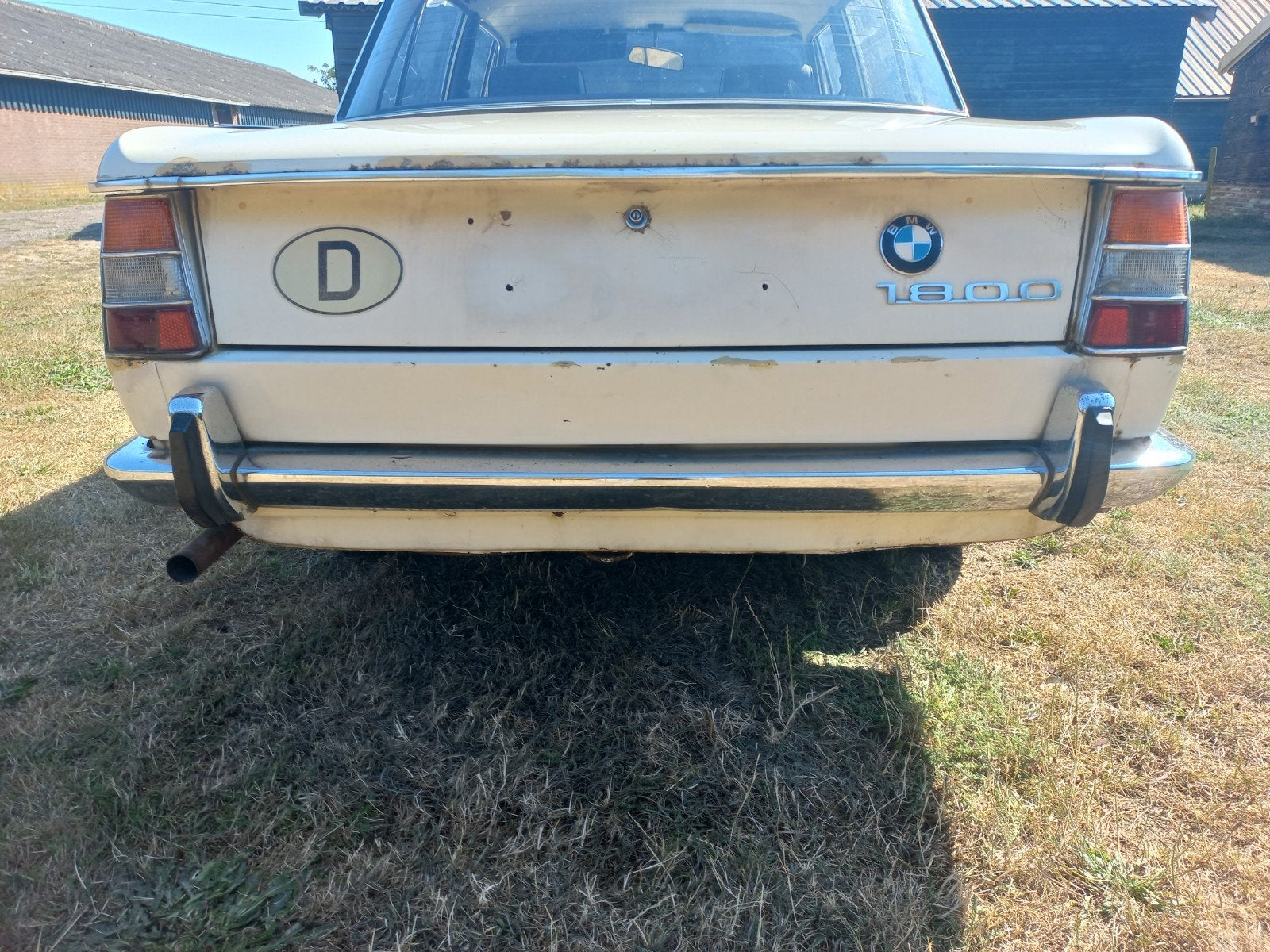 BMW 1800 neue klasse 1971 harde auto., foto 6