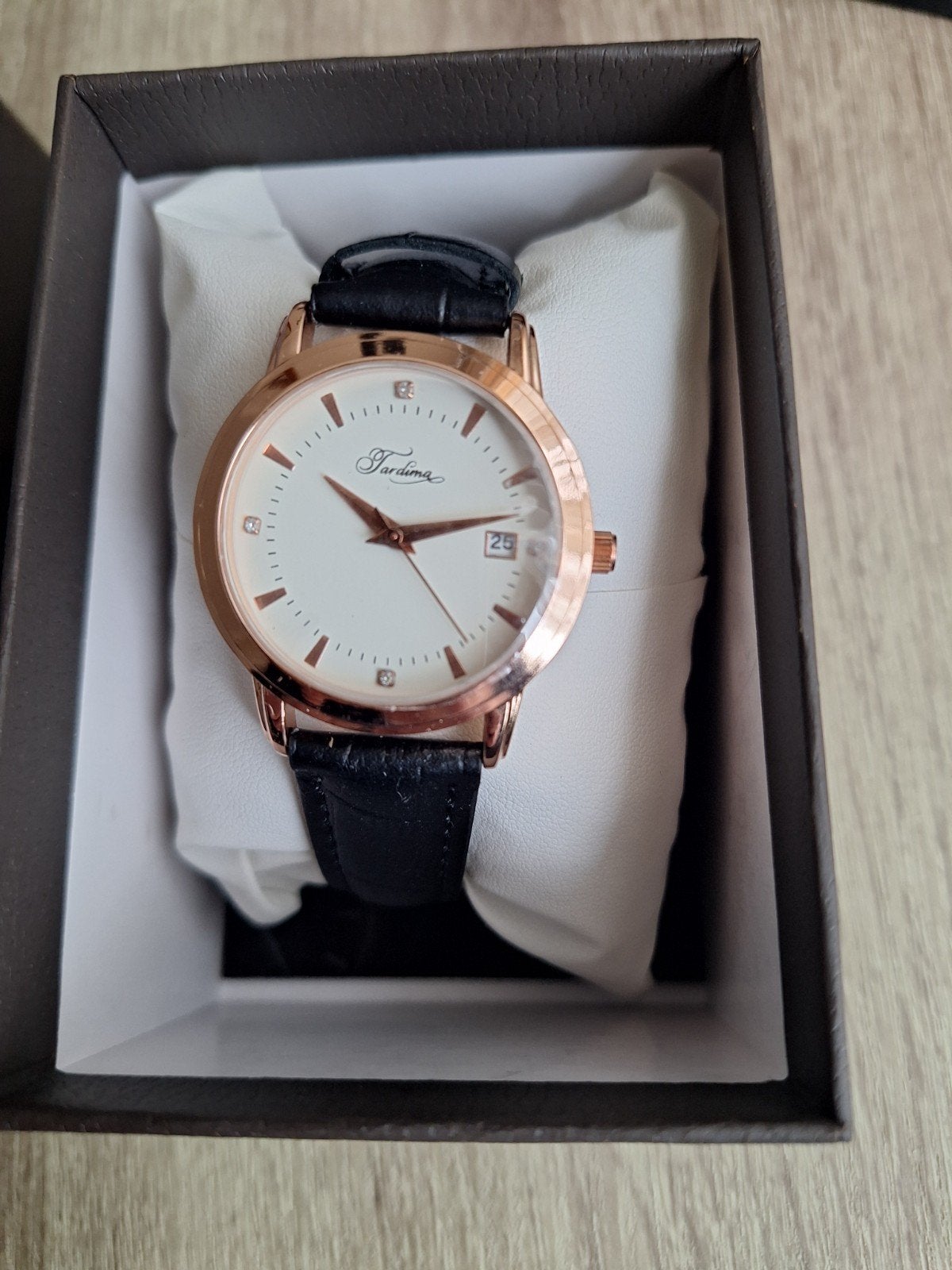 tadima horloge nieuw, Sieraden, Tassen en Uiterlijk, Horloges | Heren, Overige merken, Overige materialen, Leer, Polshorloge