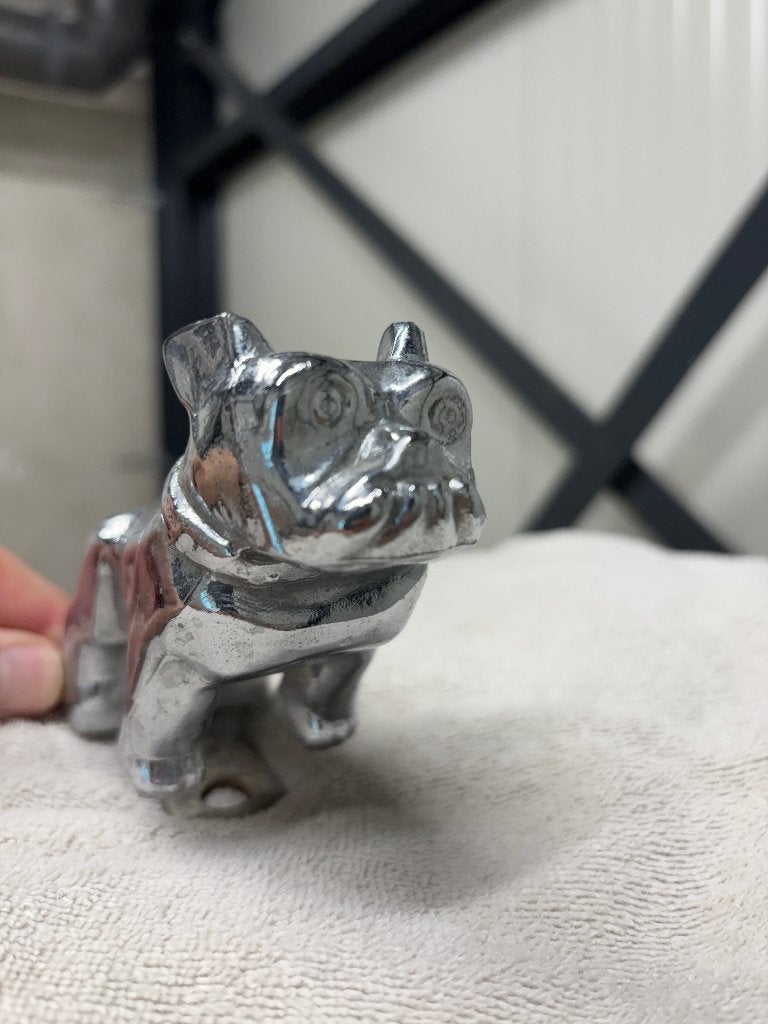 Mack Bulldog Hood Ornament, Verzamelen, Ophalen of Verzenden, Zo goed als nieuw, Auto's