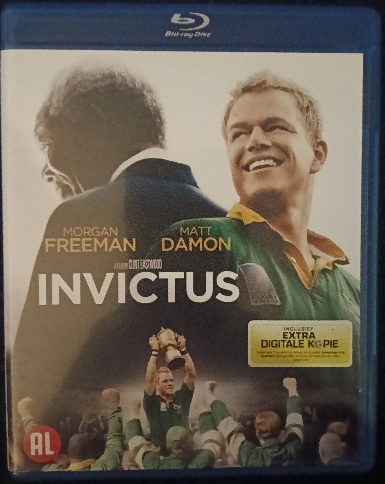 Invictus bluray, Ophalen of Verzenden, Zo goed als nieuw, Horror