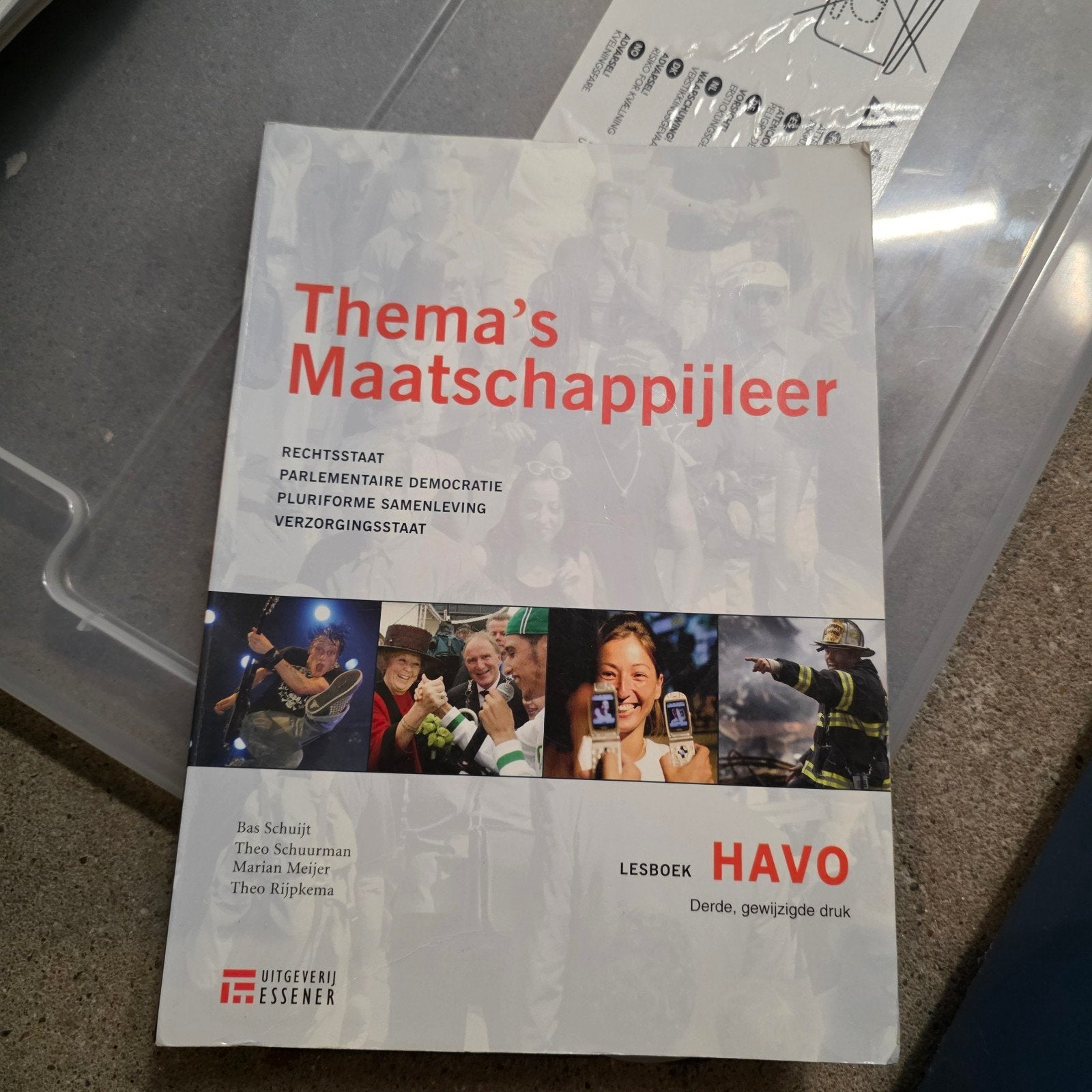 Thema's Maatschappijleer HAVO Lesboek - Essener, Ophalen