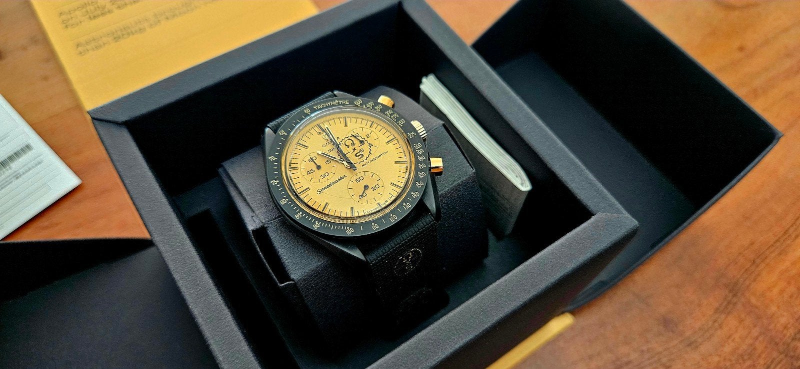 Omega x Swatch MoonSwatch Mission to the Moon 1969 Moonshine, Ophalen of Verzenden, Nieuw