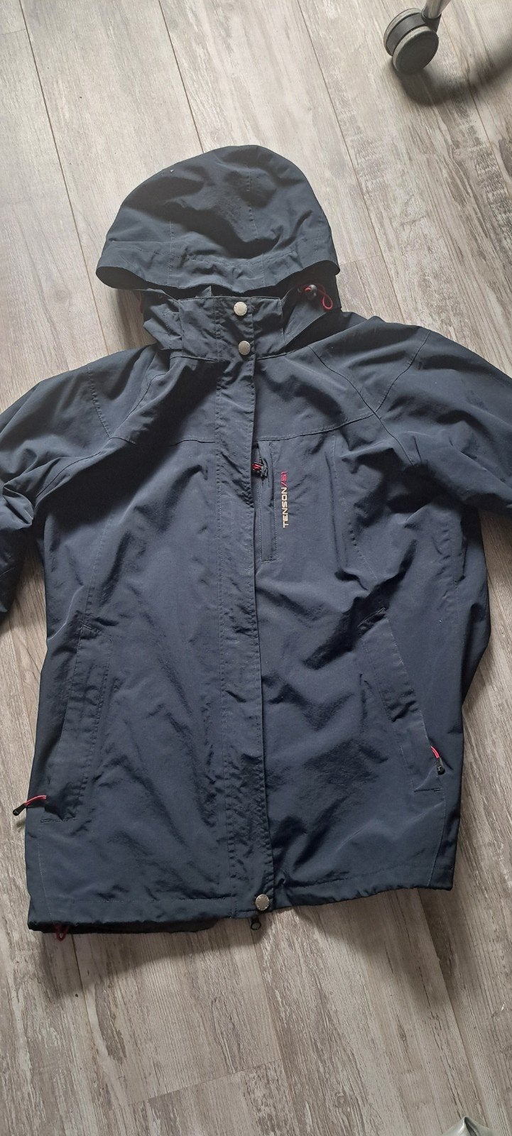 TENSON damesjas donkerblauw maat 44, Ophalen of Verzenden, Zo goed als nieuw, Maat 42/44 (L), Blauw