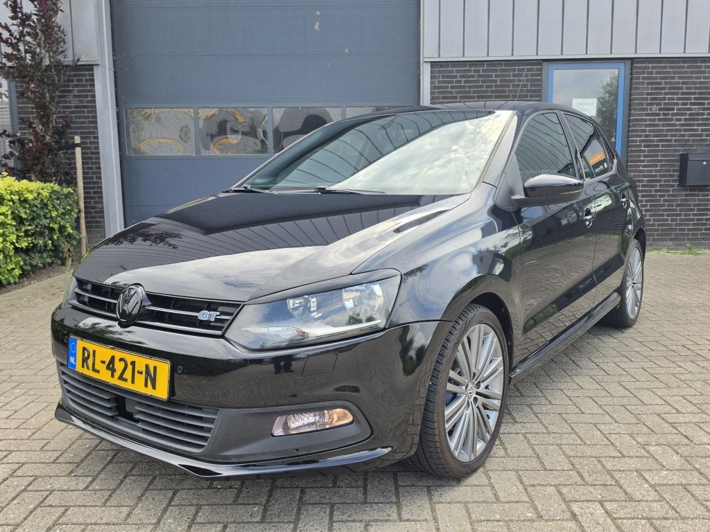 Volkswagen Polo 1.4 TSI Blue GT | GOED OND| LEER| LUXE UITV., Gebruikt, Euro 6, 4 cilinders, 150 pk