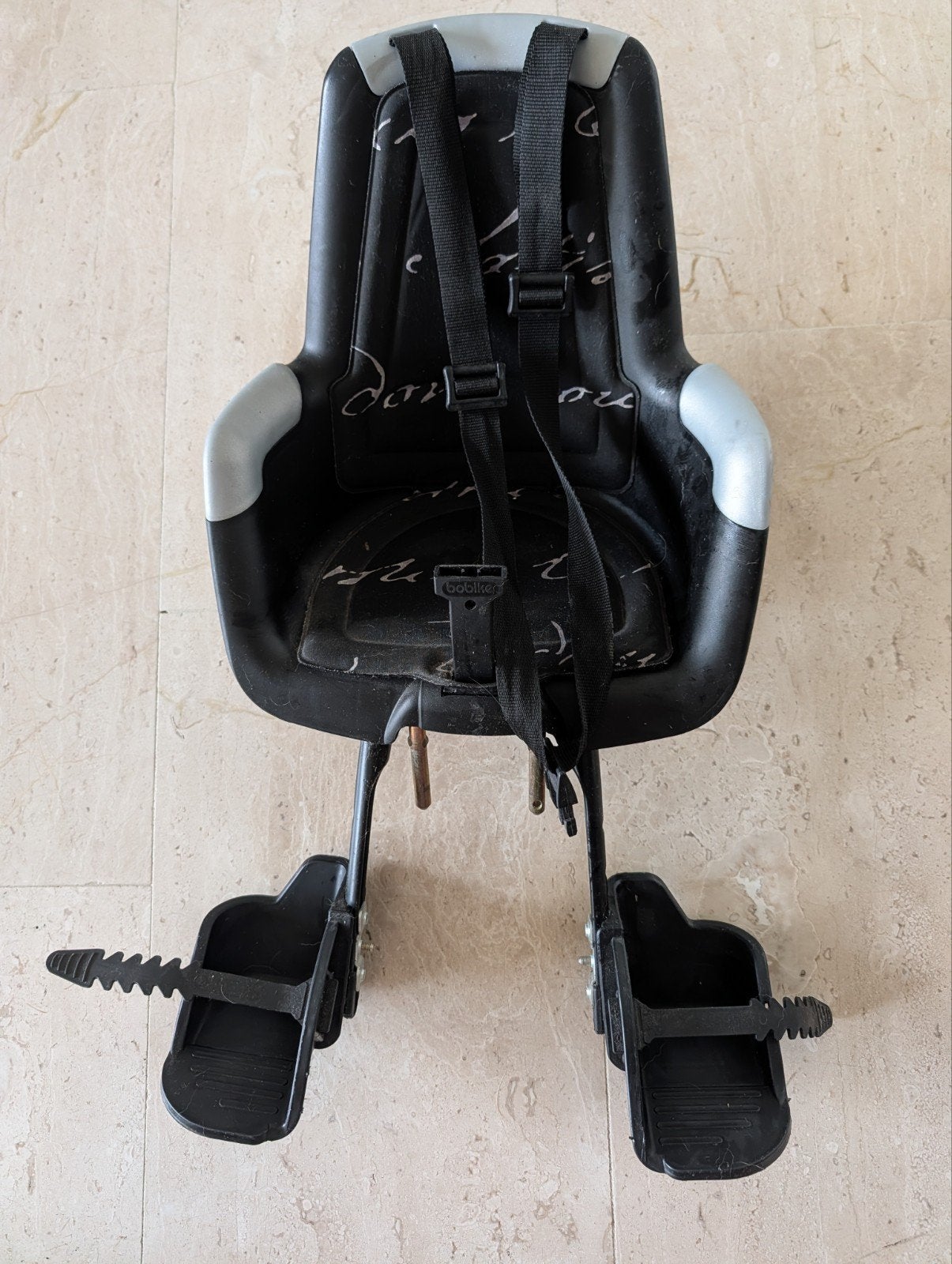 Bobike Mini+ fietsstoeltje met windscherm, Fietsen en Brommers, Ophalen, Gebruikt, Bobike, Voorzitje
