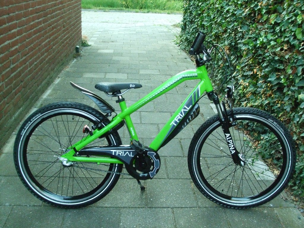 ZEER NETTE ALPINA TRAIL 24 INCH, Ophalen, Terugtraprem, 24 inch, Versnellingen