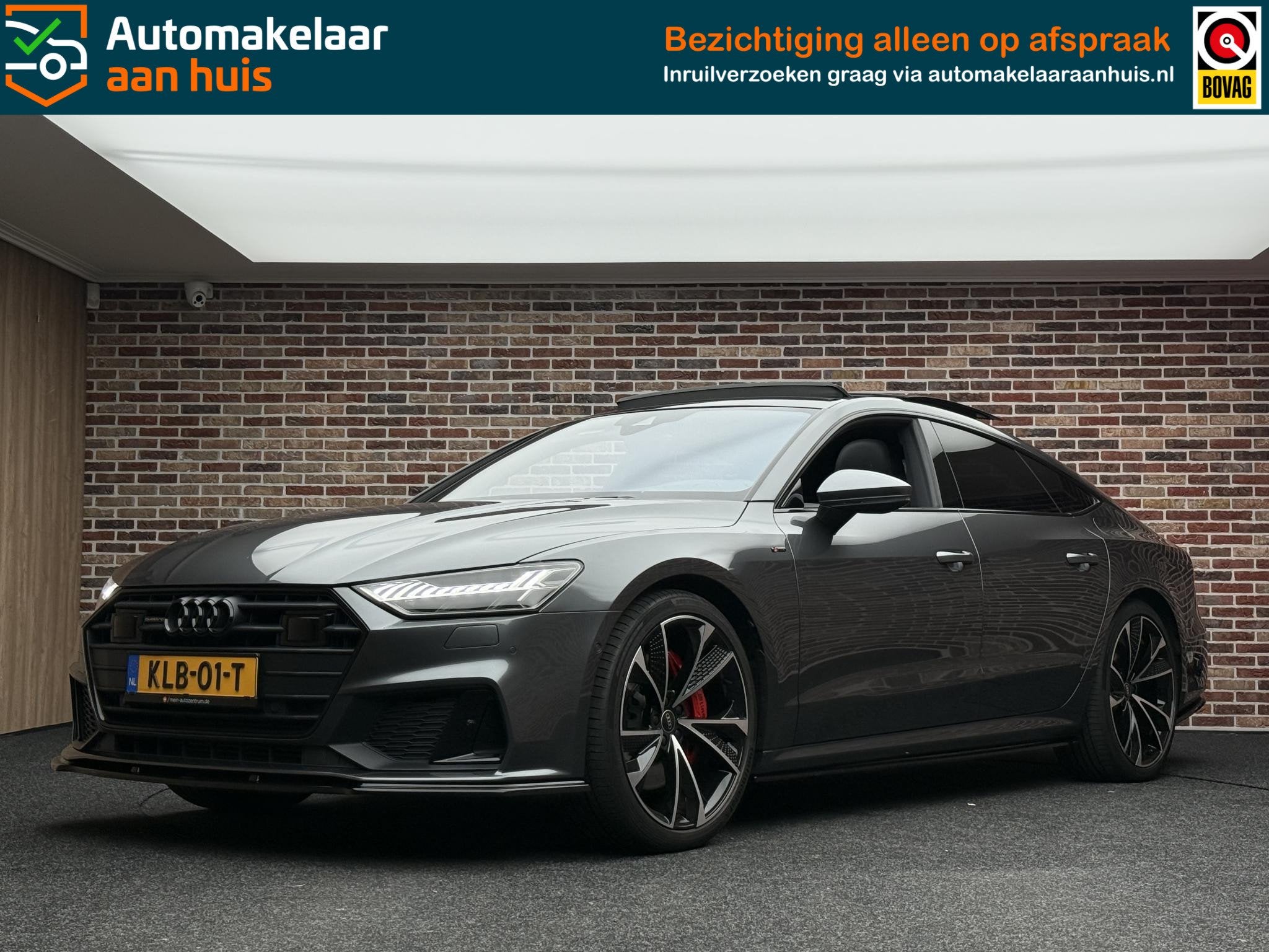 Audi A7 Sportback 50 TFSI e quattro Pro Line S RS velgen | P, Auto's, Dealer onderhouden, Gebruikt, 4 stoelen, Bedrijf