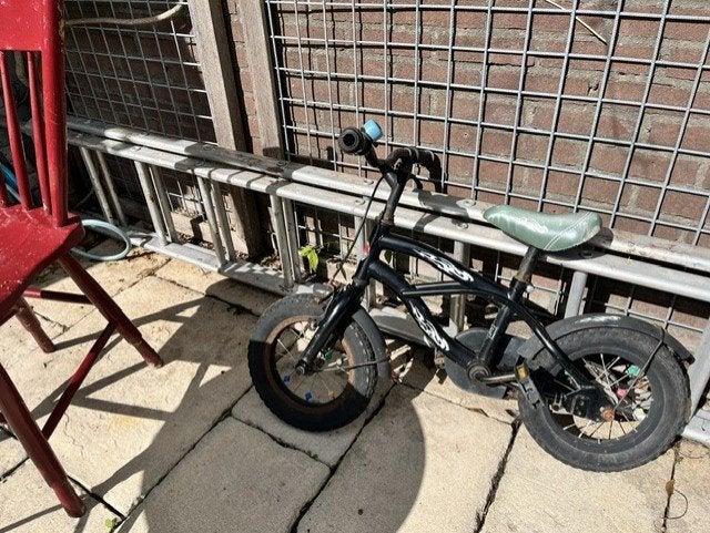 Kinderfietsje, Fietsen en Brommers, Ophalen, Gebruikt, Minder dan 16 inch