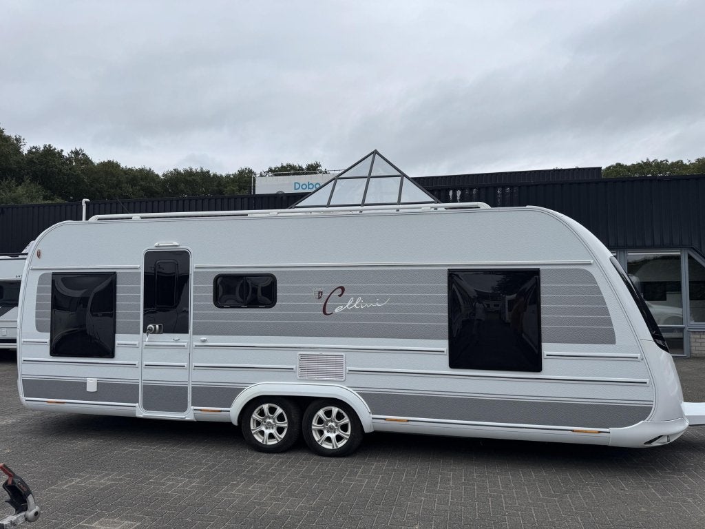 Tabbert Cellini 620 2015 | Airco | Isabella voortent, Caravans en Kamperen, Rondzit, Tabbert, Bedrijf, 6 tot 7 meter