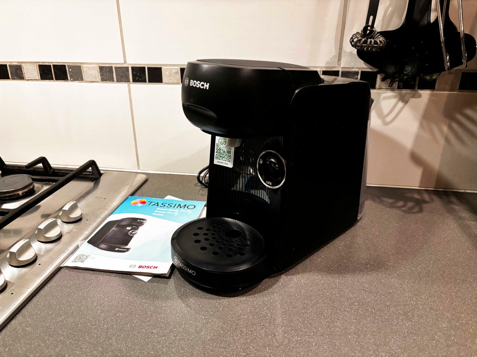 Bosch Tassimo Happy Koffiecupmachine (NIEUW), Witgoed en Apparatuur, Ophalen of Verzenden, 1 kopje, Koffiepads en cups, Afneembaar waterreservoir