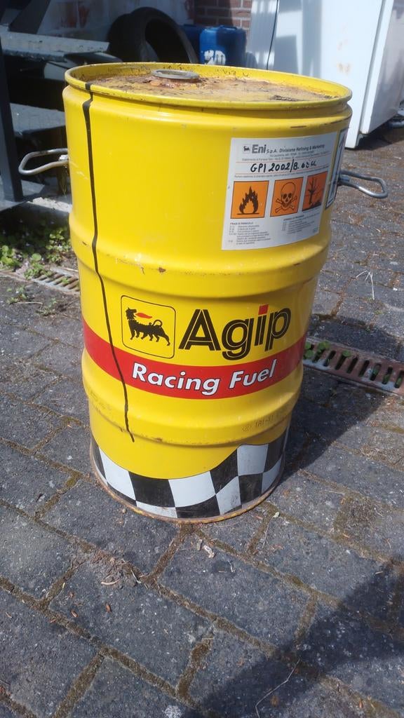 Agip Racing Fuel Drum 60L - Collectors Item 20 Jaar, Verzamelen, Ophalen of Verzenden, Gebruikt, Formule 1