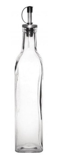 COSY & TRENDY azijn/oliefles met schenktuit 500 ml - nieuw, Ophalen of Verzenden, Nieuw, Glas