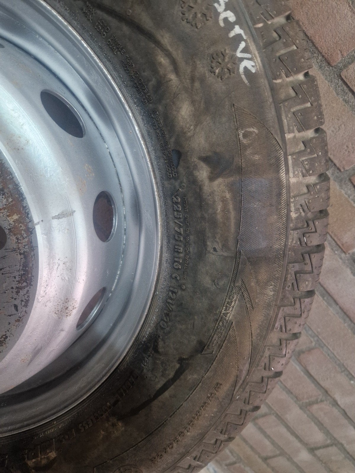 Iveco daily velg met ban, Ophalen of Verzenden, Nieuw