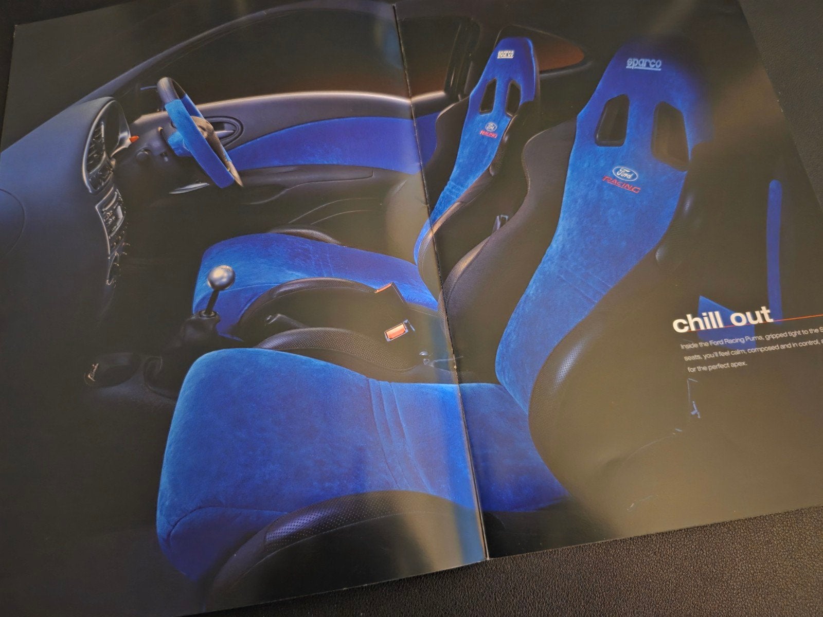Brochure Ford Racing Puma 1999, Ophalen of Verzenden, Zo goed als nieuw, Ford