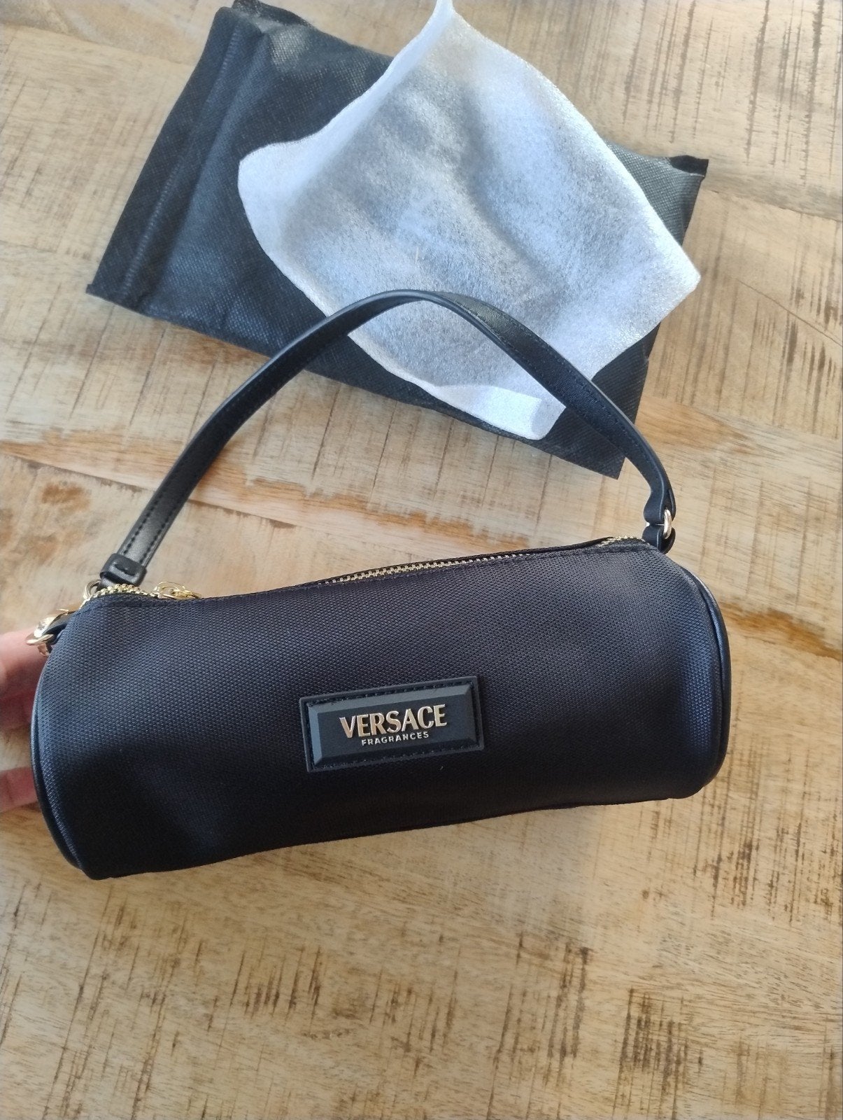 Versace mini handtas, Ophalen of Verzenden, Nieuw, Zwart, Schoudertasje
