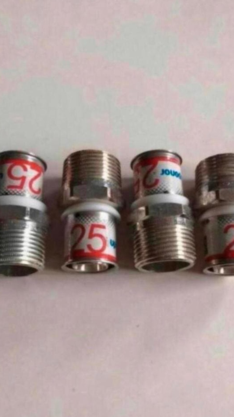 15 stuks Uponor puntstuk buitendraad x pers 1" x 25mm, Ophalen of Verzenden, Nieuw, Kabel of Snoer