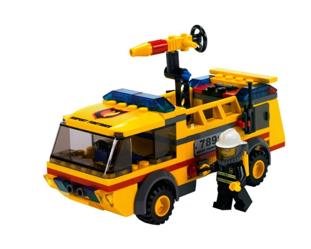 LEGO City 7891 Airport Firetruck, City, Compleet, Lego, Nieuw