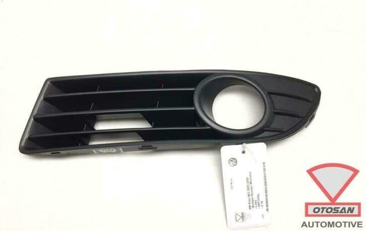 vw polo 05 09 voorbumper rooster mistlamp links nieuw! vpf14