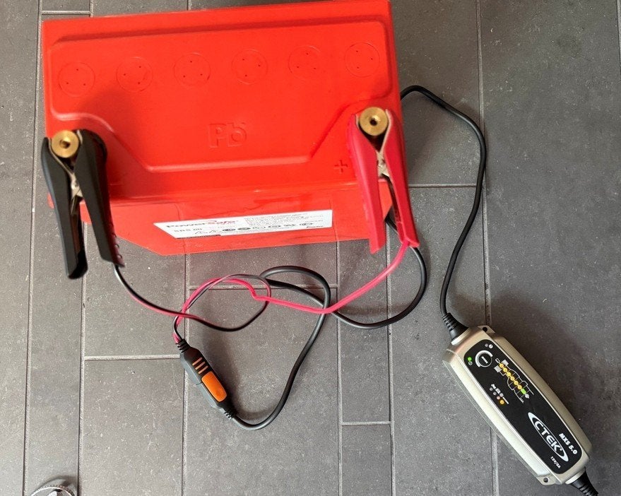EnerSys PowerSafe SBS 60 AGM Accu 12V 51Ah, Ophalen of Verzenden, Gebruikt