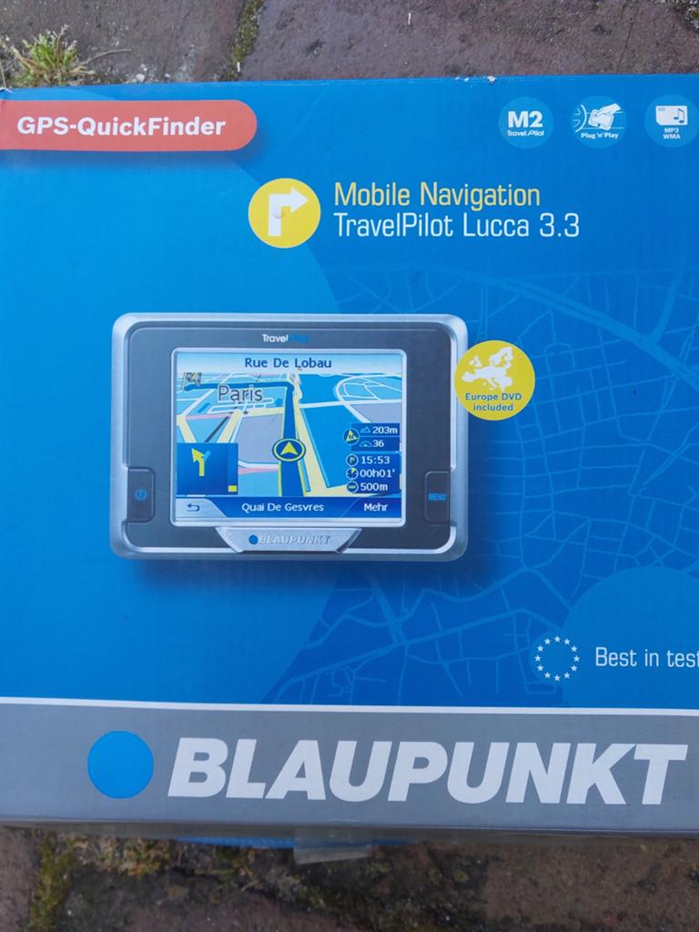 Blaupunkt TravelPilot Lucca 3.3 GPS Navigatiesysteem, Ophalen, Zo goed als nieuw