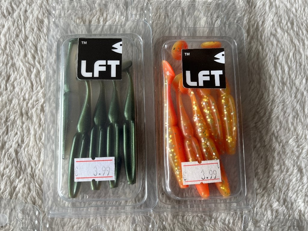 adv 419 / NIEUW mixset 6 pakjes shads LFT, Watersport en Boten, Hengelsport | Roofvissen, Ophalen of Verzenden, Nieuw, Overige typen