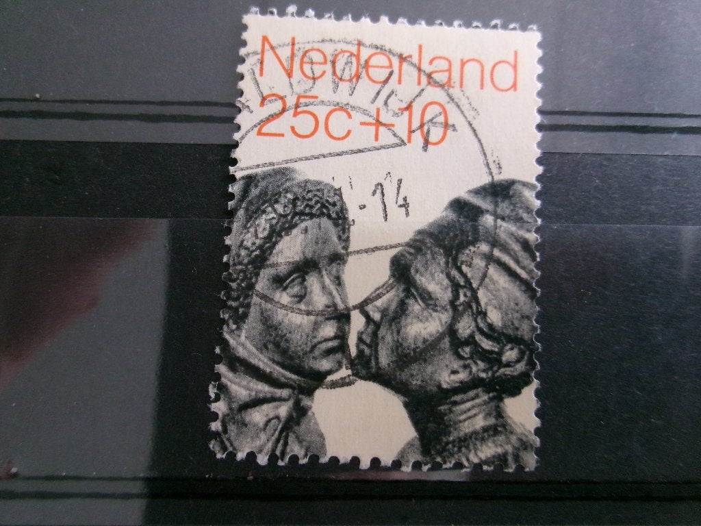 1971 - zomerzegel 25 + 10 ct (738d), Postzegels en Munten, Postzegels | Nederland, Verzenden, Gestempeld