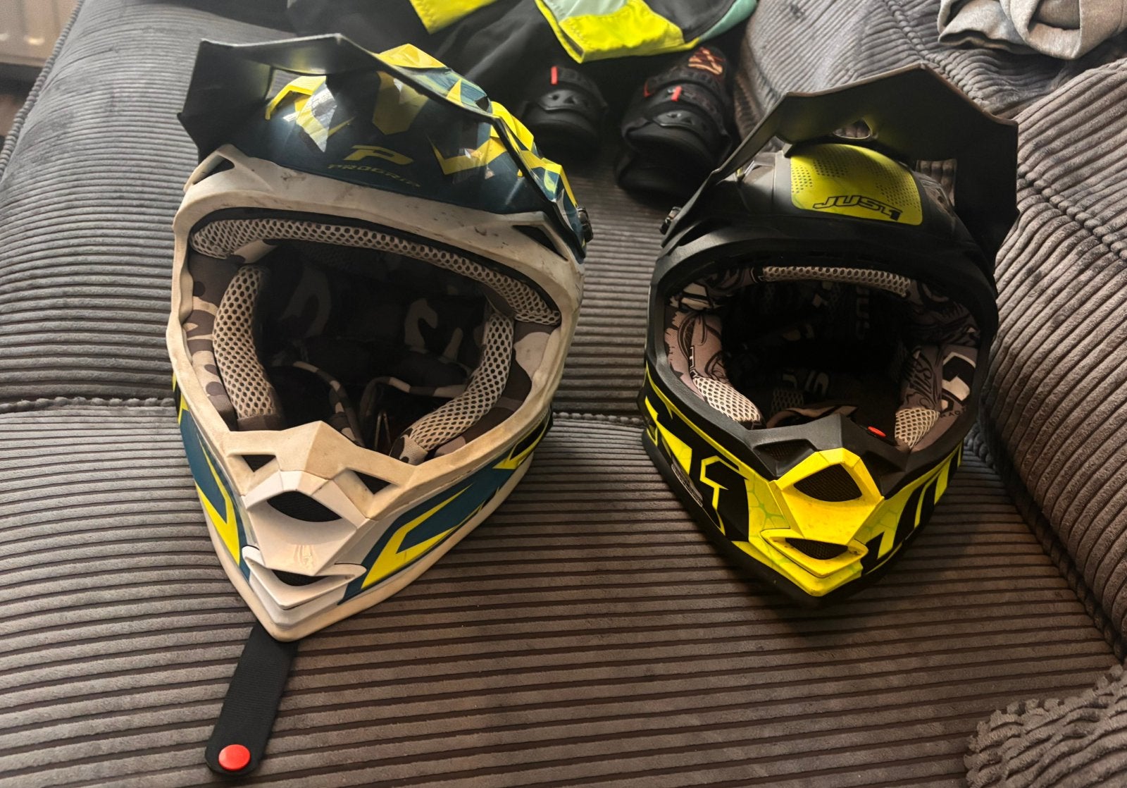 Kinder cross helm, Motoren, Overige merken, XS, Kinderen, Offroadhelm