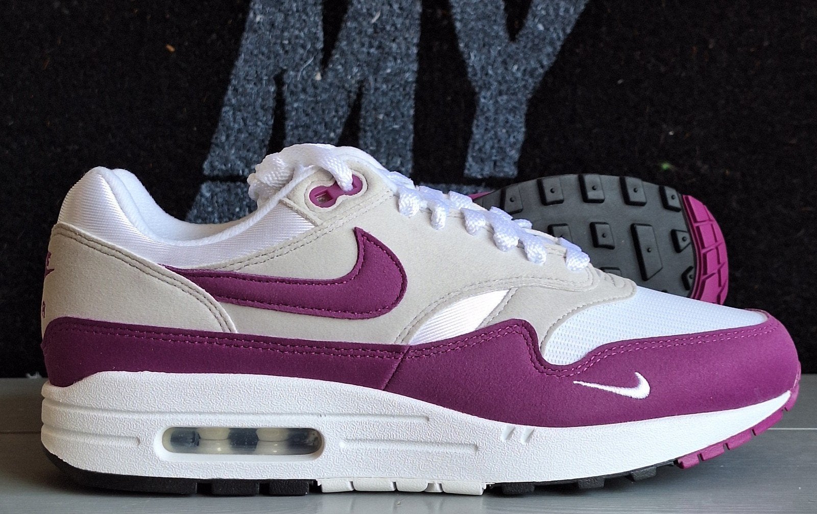 Nike air max 1 - bold berry, 5431NV, Overige kleuren, Verzenden, Nike