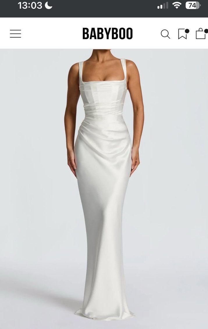 Babyboo jurk nieuw Maxi Dress, Kleding | Dames, Ophalen of Verzenden, Nieuw, Zwart, Trouwjurk